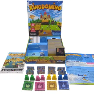 Photo of Kingdomino Board Game Complete Blue Orange Games Spiel des Jahres Winner