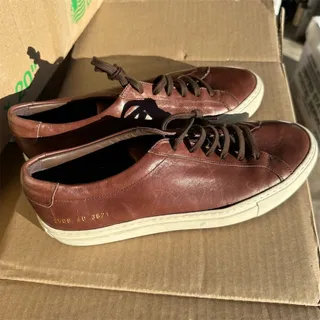 Photo of Common Projects Achilles Low Men's Sneakers Brown Low Top EU 40 US 7