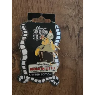 Photo of  Disney's Soda Fountain Studio Store Pin Chicken Little Buck Cluck 2005 Rare