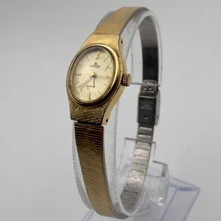 Photo of Elegant Vintage Lorus Quartz Cocktail Watch - Gold Tone Working New Battery