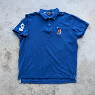 Photo of Vintage Y2K Polo Ralph Lauren Big Pony 3 Polo XXL