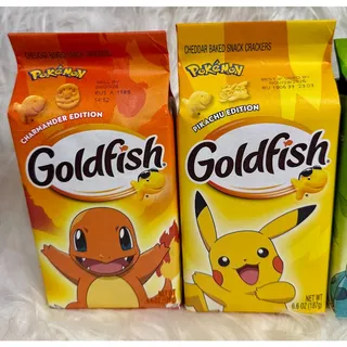 Photo of 5 Bags of Pokemon Goldfish Crackers-Pikachu-Squirtle-Bulbasaur-Charmander
