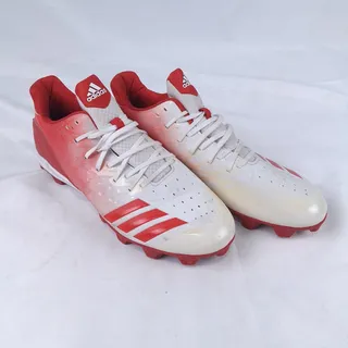 Photo of Adidas Icon 4 MD Splash Men's Size 11.5 Baseball Cleats Red White G26694