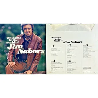 Photo of VINTAGE 1978 WELCOME TO THE WORLD OF JIM NABORS COMPILATION VINYL BOX SET CBS