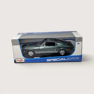 Photo of Vintage Maisto 1/18 Scale 1967 Ford Mustang GTA Fastback Die-Cast Car