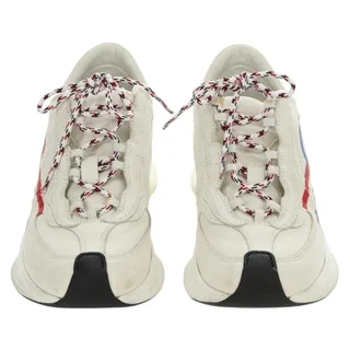 Photo of Gucci Leather Run Sneakers White