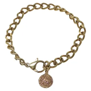 Photo of Chanel Stone Bracelet Metal Gold CC