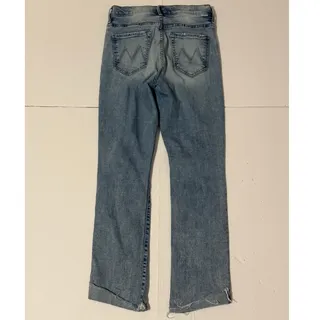 Photo of Mother High Waisted Rascal Ankle Slit Flip, Blooming Flowers Jeans, Size 27