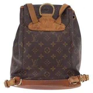 Photo of Louis Vuitton Monogram Montsouris MM Backpack Brown