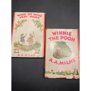 Photo of 1937/38 - When We Were Very Young - Winnie The Pooh - Milne - Lot of 2 - Books