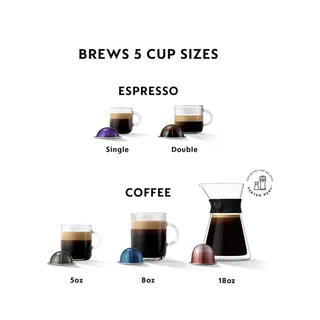 Photo of *NEW* Nespresso Vertuo Next Coffee and Espresso Machine - Red