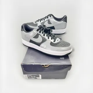 Photo of Size 13 - Nike Air Force 1 B (2021) Grey Black Silver 3M Snake (DJ6033-001) New