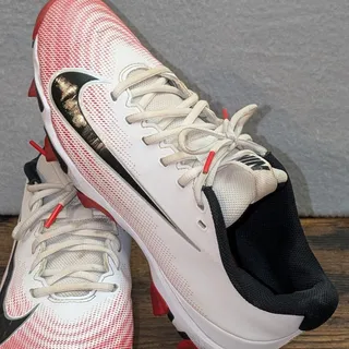 Photo of Men’s Nike Vapor Shark 3 Football Cleats - Size 9.5 Red White