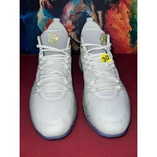 Photo of No.30 Unitus Judah 1 Basketball Shoes White Gold Grey Men's Size 14 