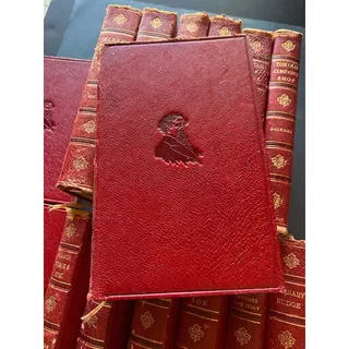 Photo of Early 1900s - Works Of Charles Dickens - 17 Vol - Leather - Hardcover - Vintage