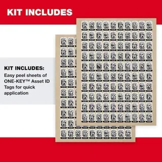 Photo of Milwaukee 48-21-0001 ONE-KEY™ Asset ID Tag – Sm. Plastic Surface (200ct)