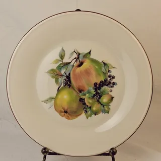 Photo of Vintage Lenox Special Fruit Center Dinner Plate Apple Replacement Pieces 10.5"