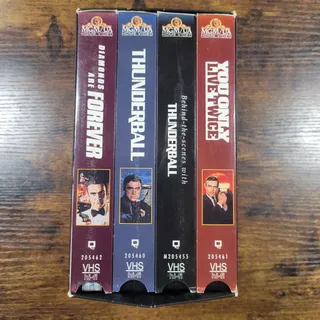 Photo of Bond 007 Gift Set Volume 2 (VHS, 1995, 4-Tape Set) (Good)