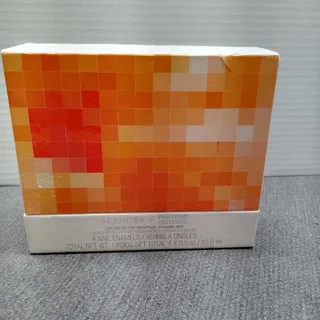 Photo of Sephora Pantone Universe Tangerine Tango Nail Polish Set 2012 Color of Year OB