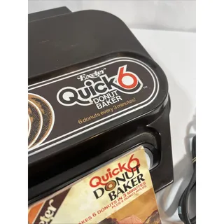 Photo of Vintage 1970's Exeter Quick 6 Donut Baker Maker Model 766. Tested And Works!