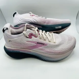 Photo of Brooks Adrenaline GTS 25 Mauve Pink Running Sneakers | Women's Size 7 US | EUC