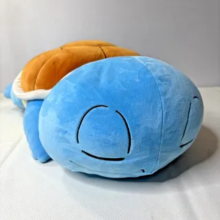 Photo of Pokemon Squirtle Sleeping Plush Blue Turtle Stuffed Animal Nintendo