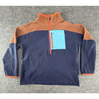 Photo of Cotopaxi Fleece Pullover Mens 2XL Colorblock 1/4 Zip Pocket Hiking Outdoor