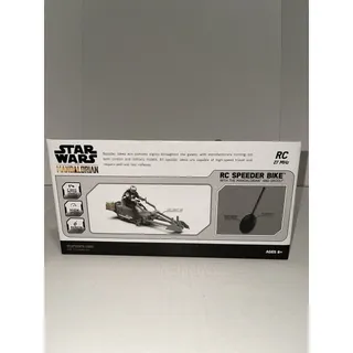 Photo of Disney Star Wars The Mandalorian RC Speeder Bike with Grogu New in Packaging