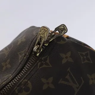 Photo of Louis Vuitton Monogram Keepall 50 Travel Bag Brown