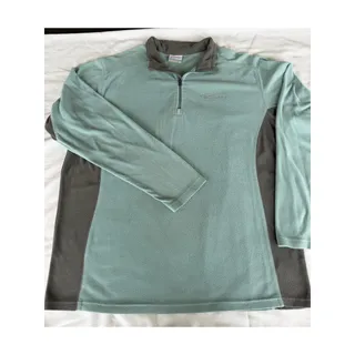 Photo of Gorpcore Outdoor Columbia Pine Ridge Half Zip Mint Green Fleece L Hiking Camping