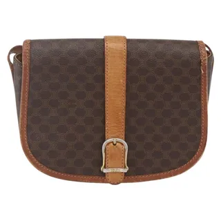 Photo of Celine Macadam Shoulder Bag Brown