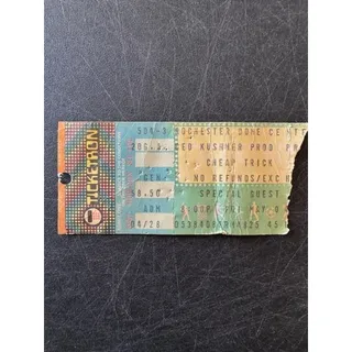 Photo of Cheap Trick Concert Ticket Stub Rochester Dome Arena 05/04/1979