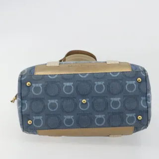 Photo of Salvatore Ferragamo Gancini Handbag Blue