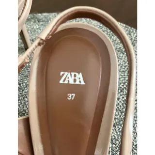 Photo of Zaba Pointed-Toe Slingback Stiletto Oversized Bow In Blush Nude Size 6.5-7
