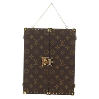 Photo of Louis Vuitton Monogram Home Mirror Trunk Hand Brown