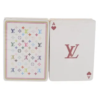 Photo of Louis Vuitton Monogram Multicolor Playing Cards Black
