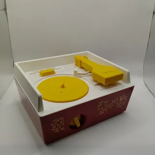 Photo of Fisher-Price Music Box Record Player 2014 Classic Musical Toy No Discs Base