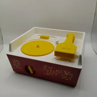 Photo of Fisher-Price Music Box Record Player 2014 Classic Musical Toy No Discs Base