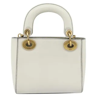Photo of Dior Cannage Lambskin Lady Dior Handbag White
