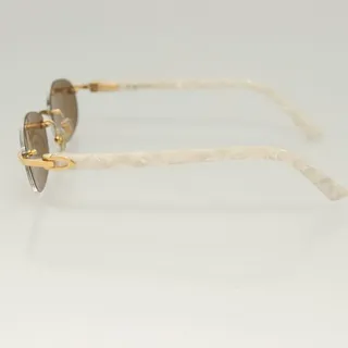 Photo of Cartier C de Cartier Sunglasses Brown