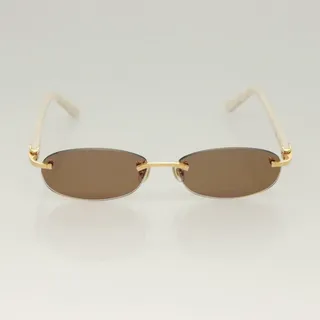Photo of Cartier C de Cartier Sunglasses Brown