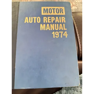Photo of Motor’s Auto Repair Manual 1972 The 35th Edition Hardcover