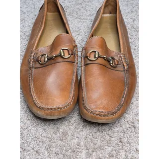 Photo of EUC Cole Haan, brown soft leather, driving loafer sz 10