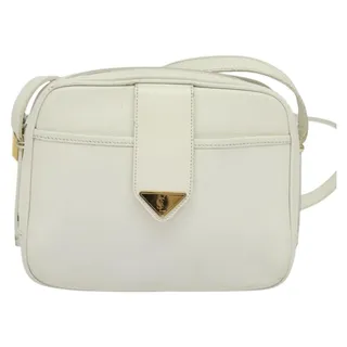 Photo of Saint Laurent Leather Opus Shoulder Bag White