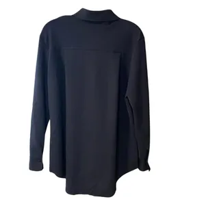 Photo of Marie Saint Pierre Luxury Black Long Sleeve hidden zipper tunic blouse Medium 5