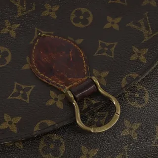 Photo of Louis Vuitton Monogram Saint Cloud GM Shoulder Bag Brown