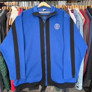 Photo of Vintage 90s Nike Zip Up Basketball Jacket WIth Cool Design and Pattern