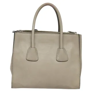 Photo of Prada Leather Handbag Beige