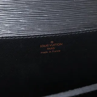 Photo of Louis Vuitton Epi Serviette Conseiller Briefcase Black