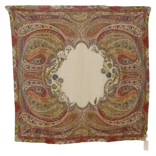 Photo of Etro Silk Large Format Scarf Multicolor